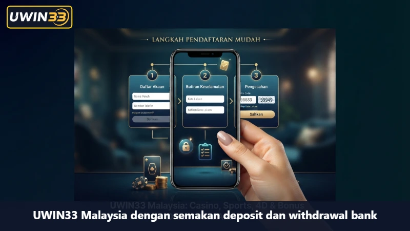Ilustrasi pengisian akaun, keselamatan dan pengesahan pada telefon